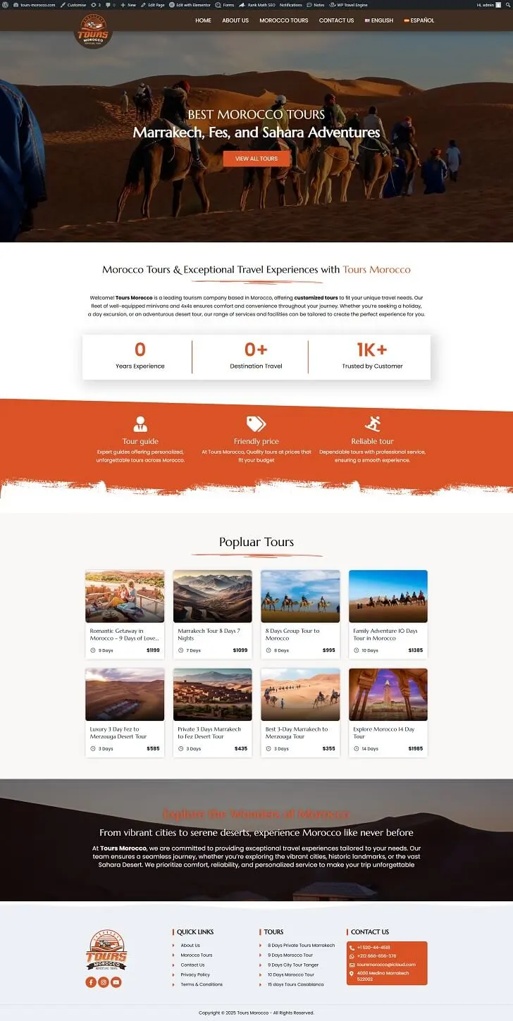 Tours Morocco Portfolio